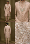 Blush Pink Embellished Groom Sherwani