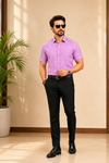 Men’s  Linen Blend Formal Shirt