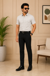 Men’s  Linen Blend Formal Shirt