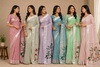 Women Dusty Rose Silver Zari Floral Designer Saree