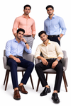 Men’s Cotton Solid Corporate Uniform Shirt