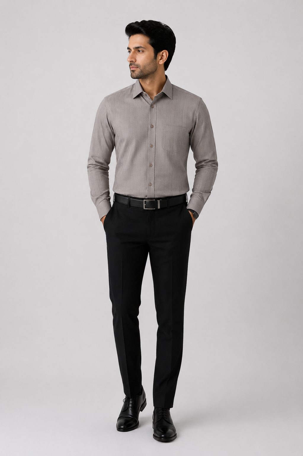 Men  Textured Formal Shirt