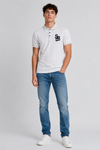 Men's Classic White Polo T-Shirt