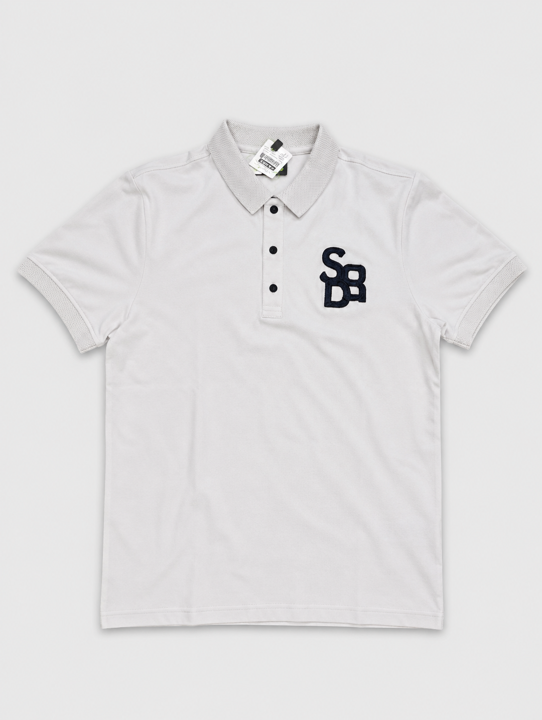 Men's Classic White Polo T-Shirt