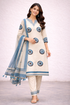 Classic Cotton Printed Kurti Set with Dupatta